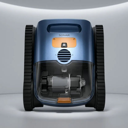 Robot de Piscine Tout-Terrain Sans Fil — vue de face