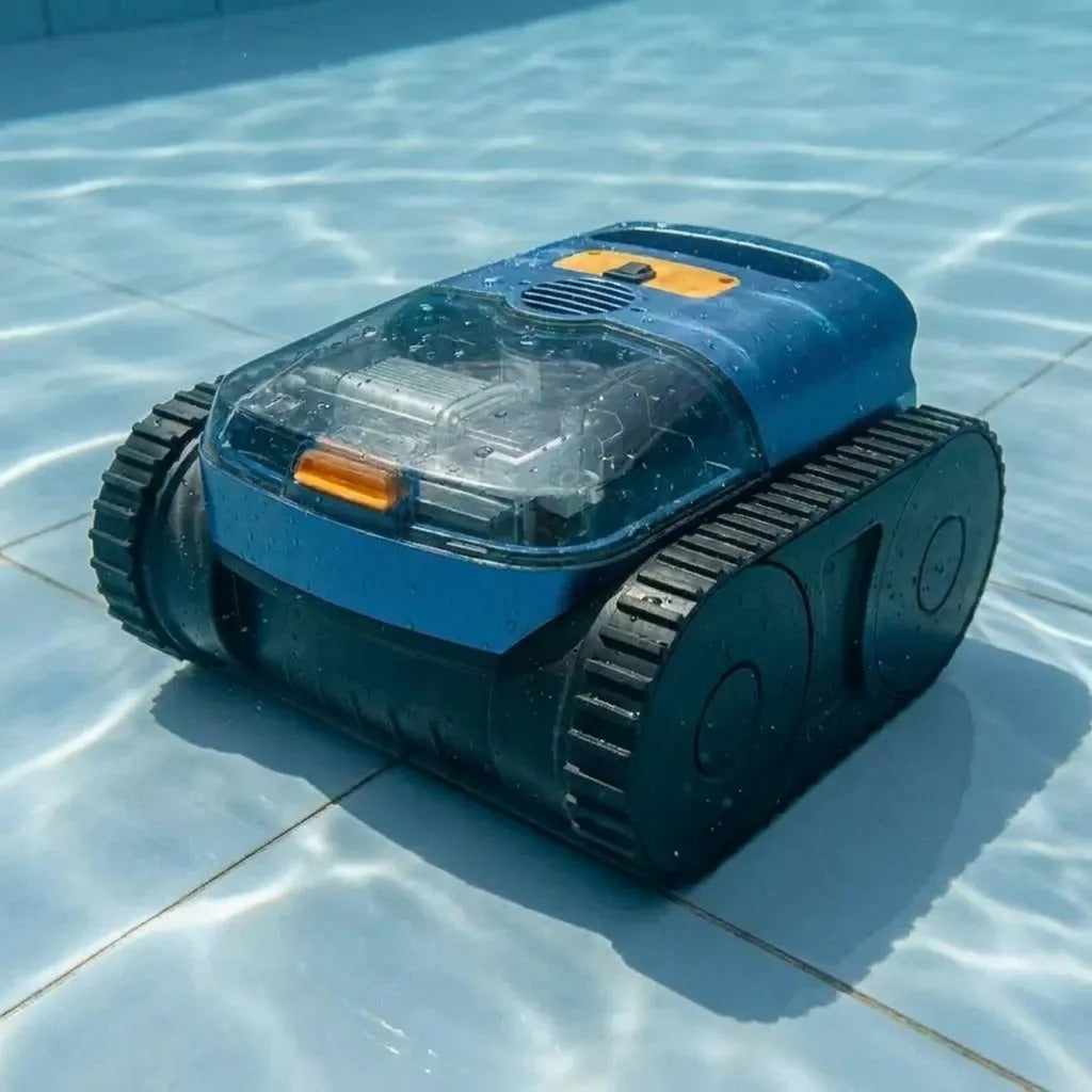 Robot de Piscine Tout-Terrain Sans Fil — navigation intelligente