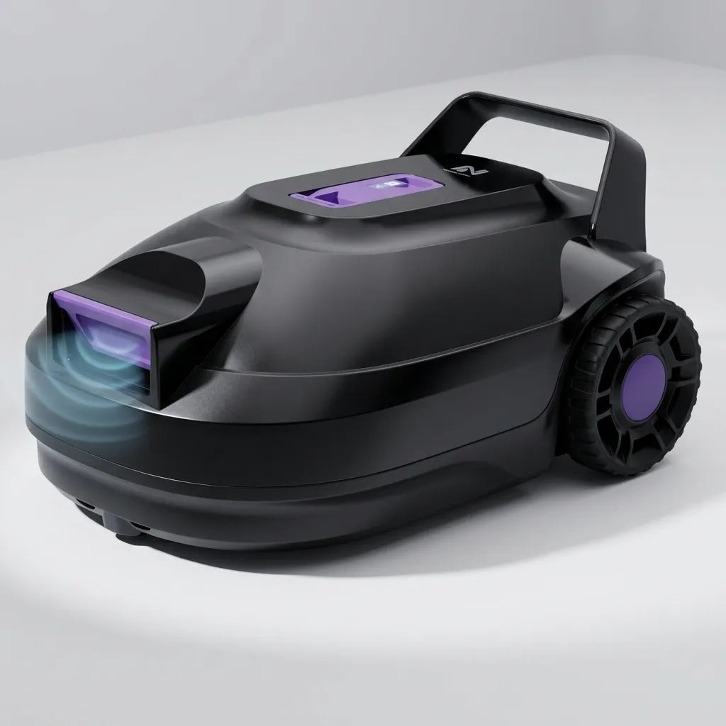Robot de Piscine Sans Fil Double Moteur — vue de face