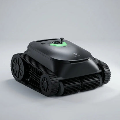 Robot de Piscine Triple Moteur Sans Fil — vue de profil