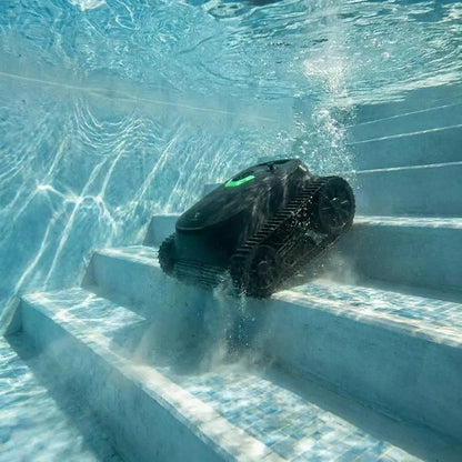 Robot de Piscine Triple Moteur Sans Fil — navigation intelligente